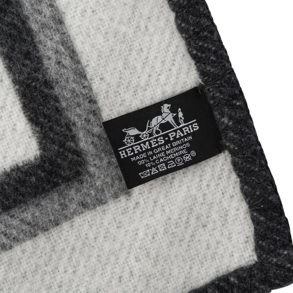 Hermes Blanket Couvertures Nouvelles Plaid Silex Limited Edition New 3