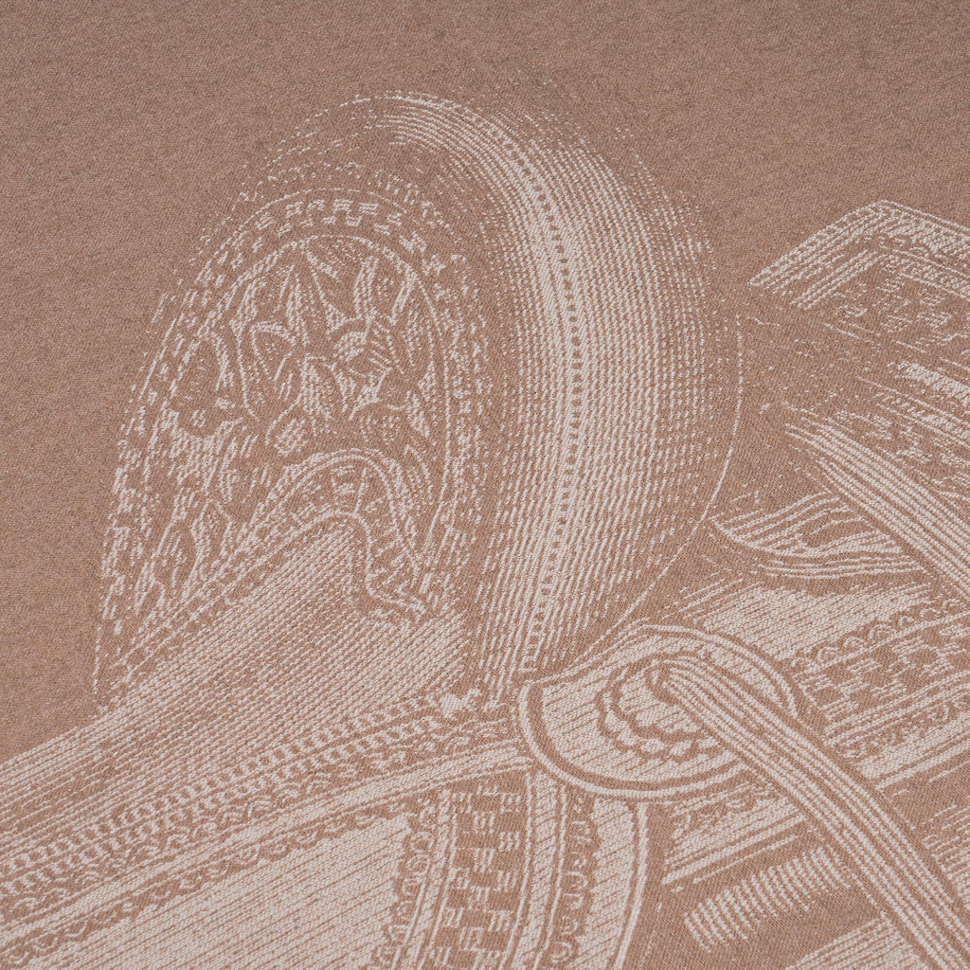 Couverture en cachemire de zibeline Far West Hermès, Neuve Unisexe en vente