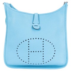 Hermes Evelyn 3 PM 29 Etoupe Clemence Shoulder Bag