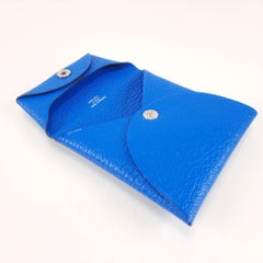 Hermes Bleu Hydra Bastia change purse