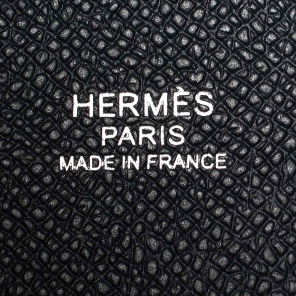 Hermes Bleu Indigo/Black/Terre Leather Picotin Lock Cuir De Tressage PM Bag 3