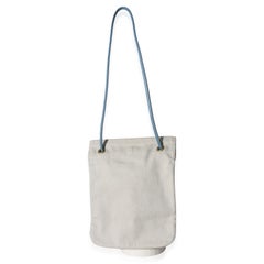 Hermès Bleu Jean Epsom Ecru Toile Aline Grooming PM