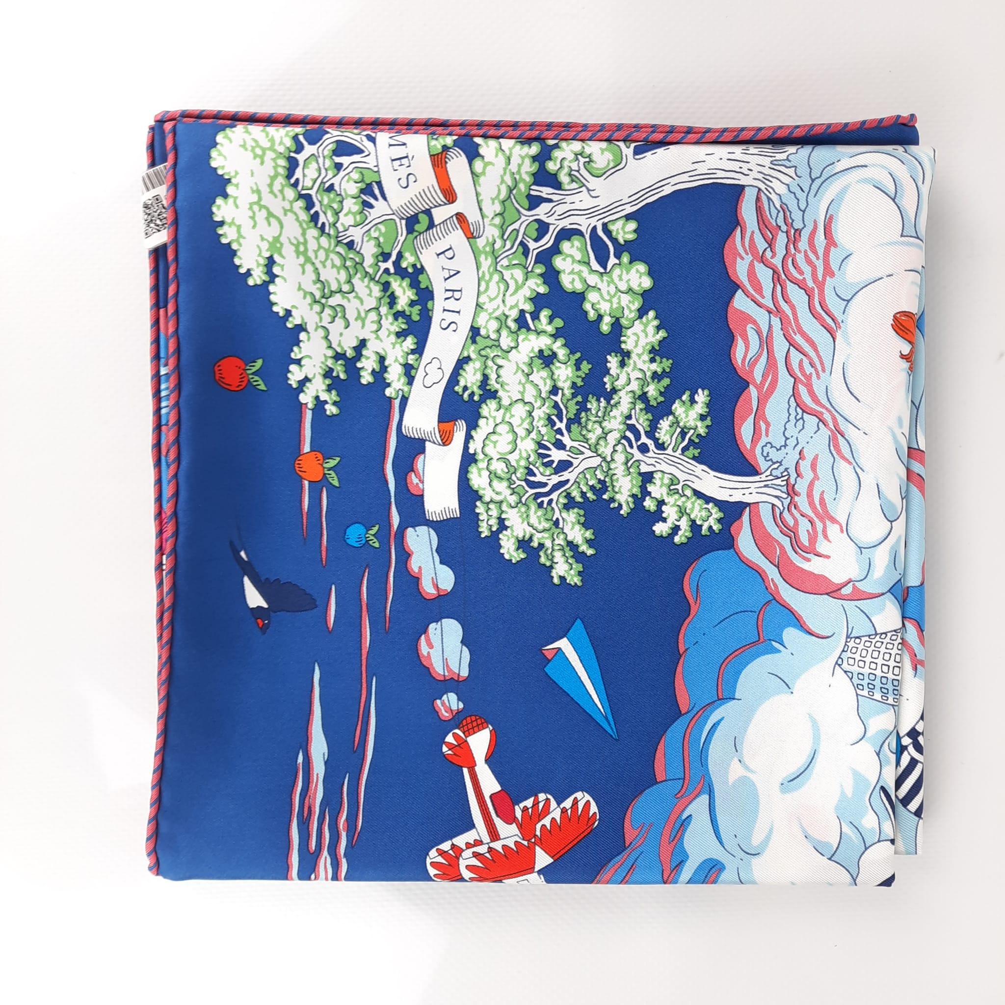 Scarf in silk twill with hand-rolled edges (100% silk).
Designed by Dimitri Rybaltchenko