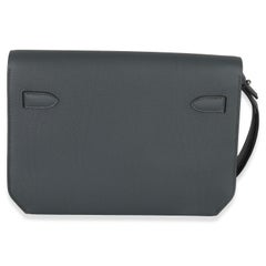 Hermès Bleu Orange Togo Kelly Depeche 25 PHW