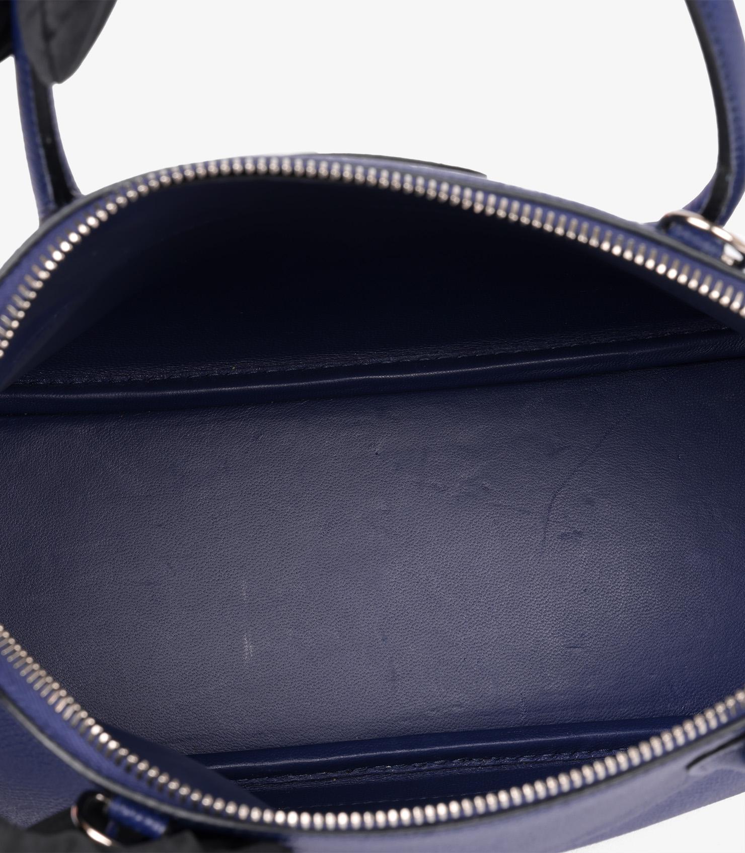 Hermès Bleu Saphir Epsom Leder Bolide 27 im Angebot 5