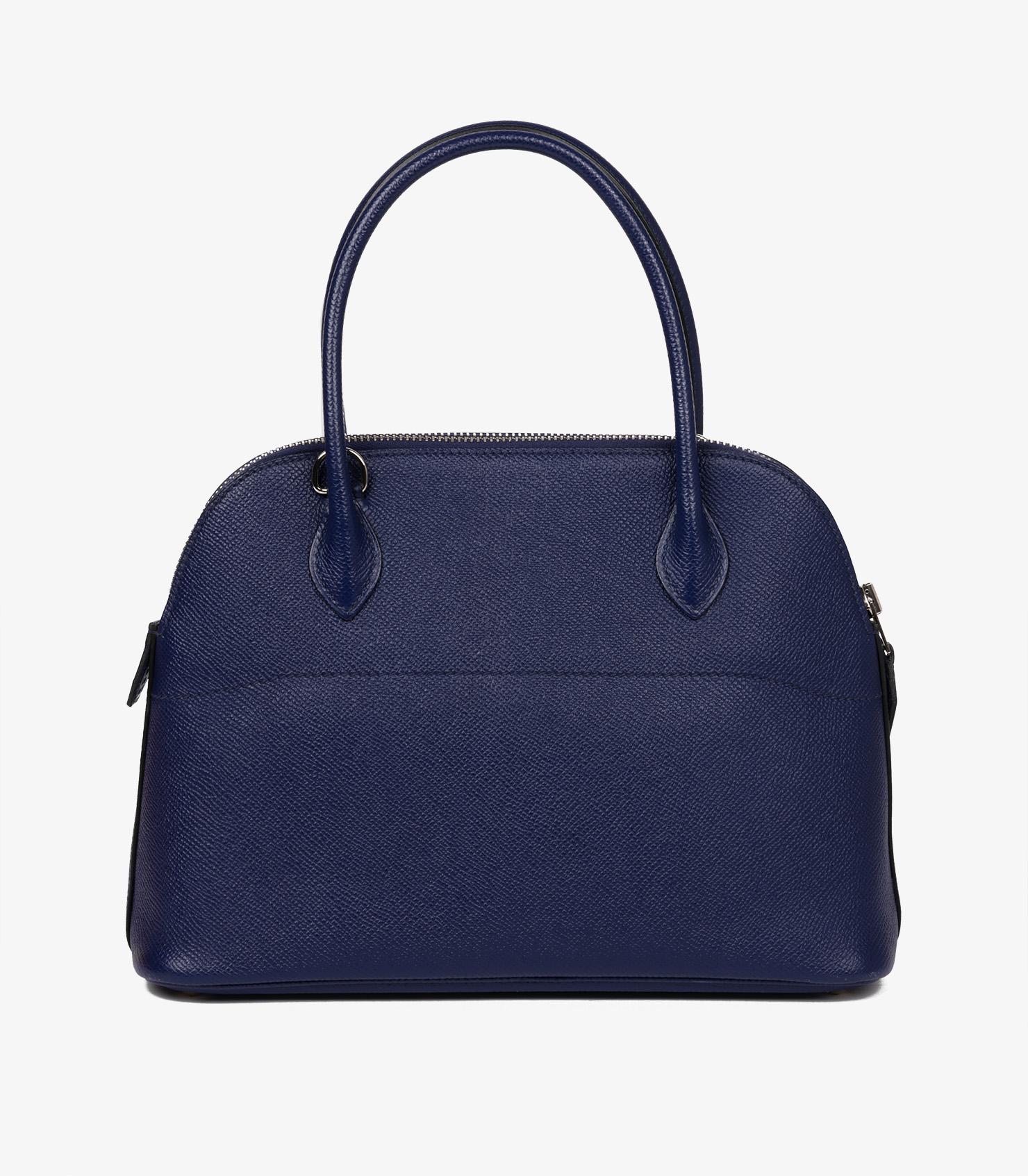Hermès Bleu Saphir Epsom Leder Bolide 27 im Angebot 1