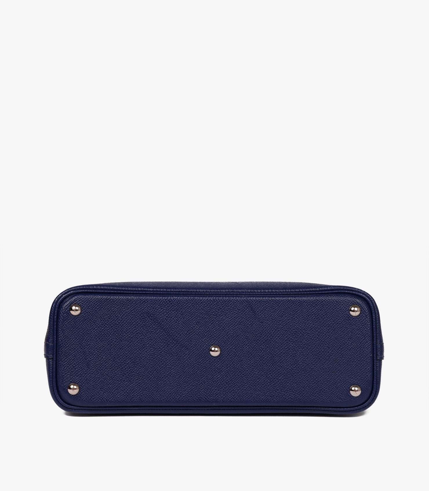 Hermès Bleu Saphir Epsom Leder Bolide 27 im Angebot 2