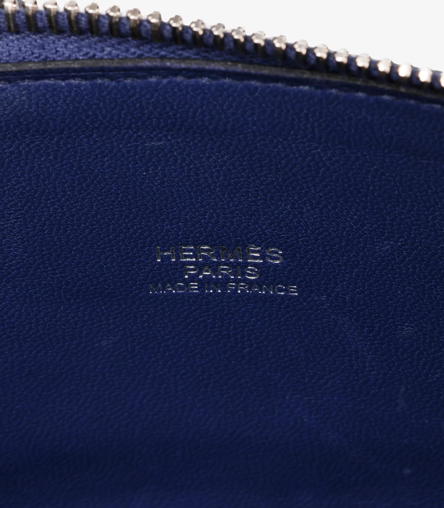 Hermès Bleu Saphir Epsom Leder Bolide 27 im Angebot 3