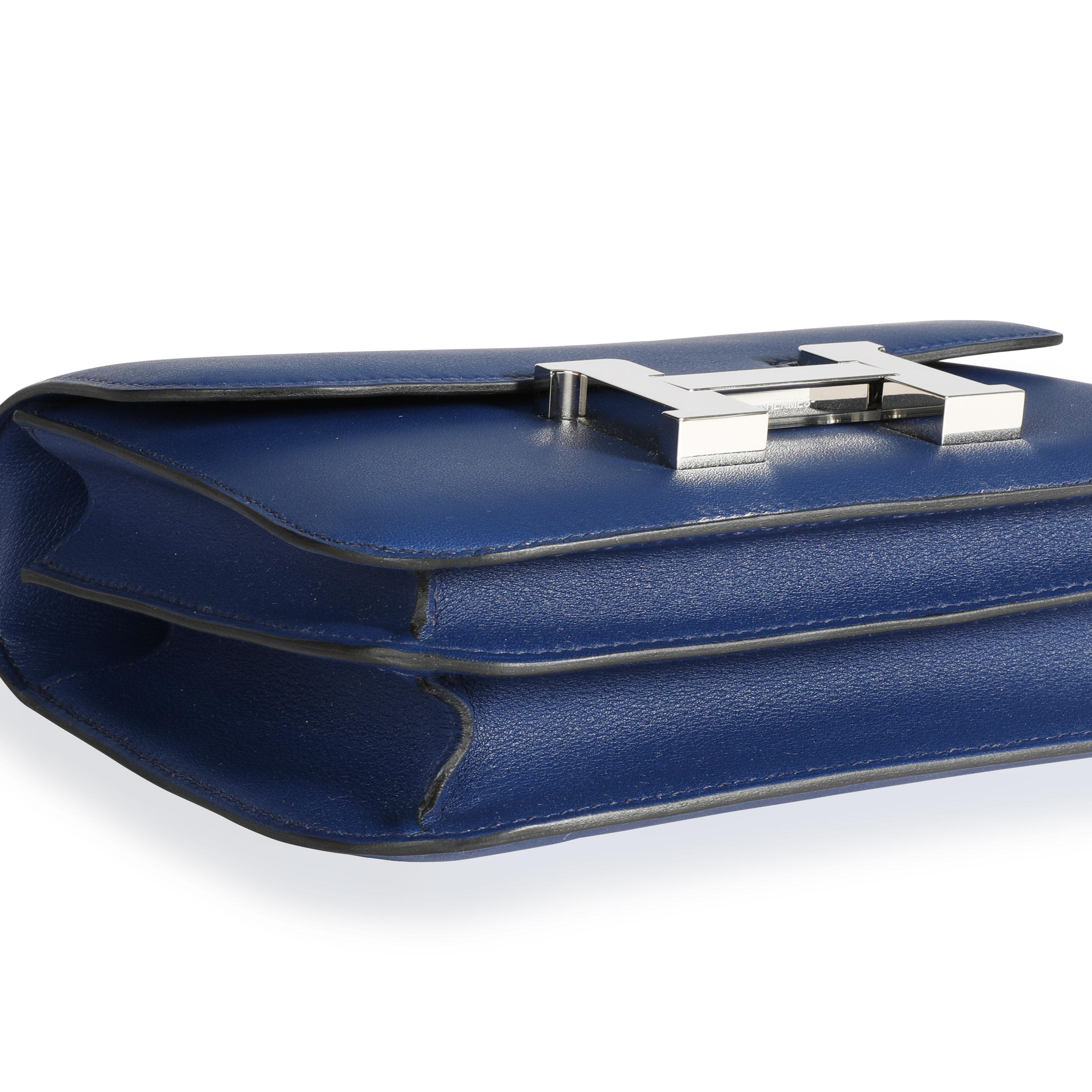 hermes constance bag blue