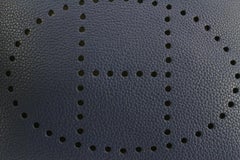 Hermès Bleu Saphire Taurillon Clemence Evelyne III PM 44h83s