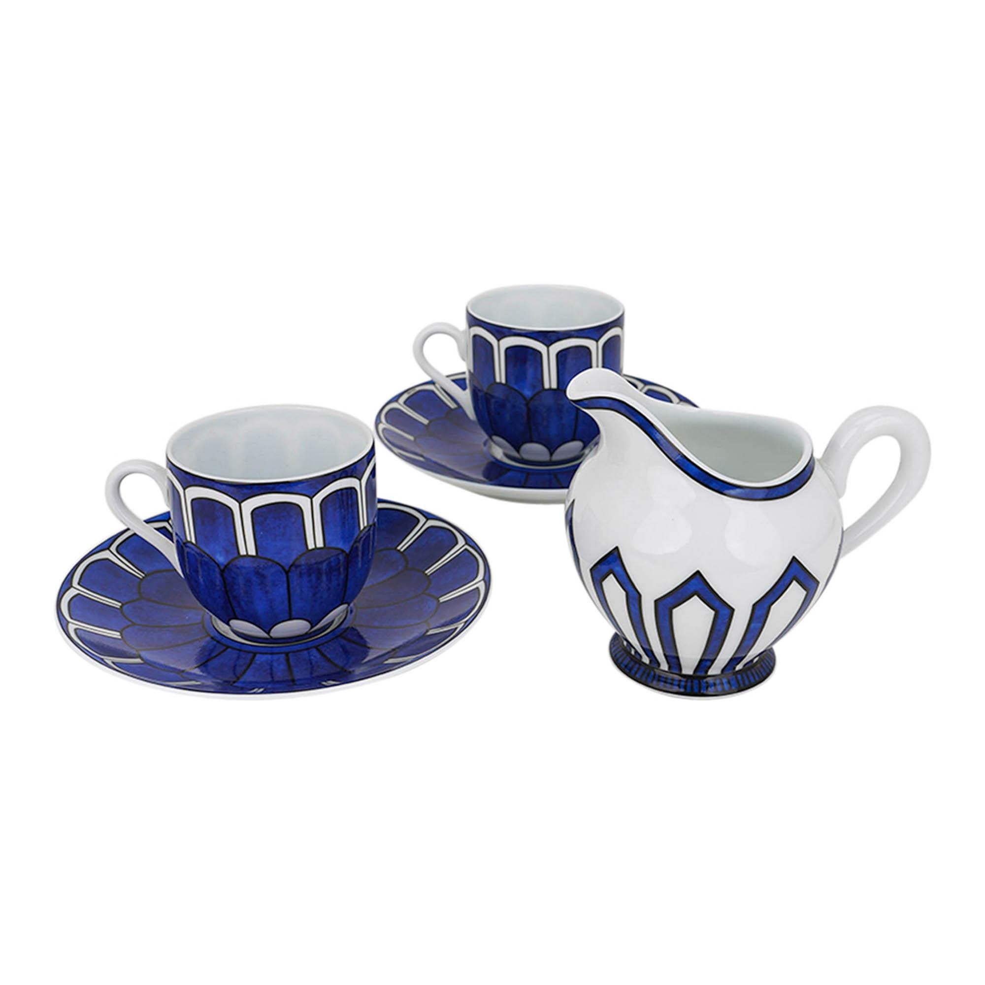 Women's or Men's Hermes Bleus d'Ailleurs Creamer Porcelain For Sale