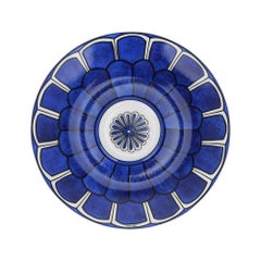 Hermes Bleus d'Ailleurs Demitasse (Espresso) Cup and Saucer Set of Six