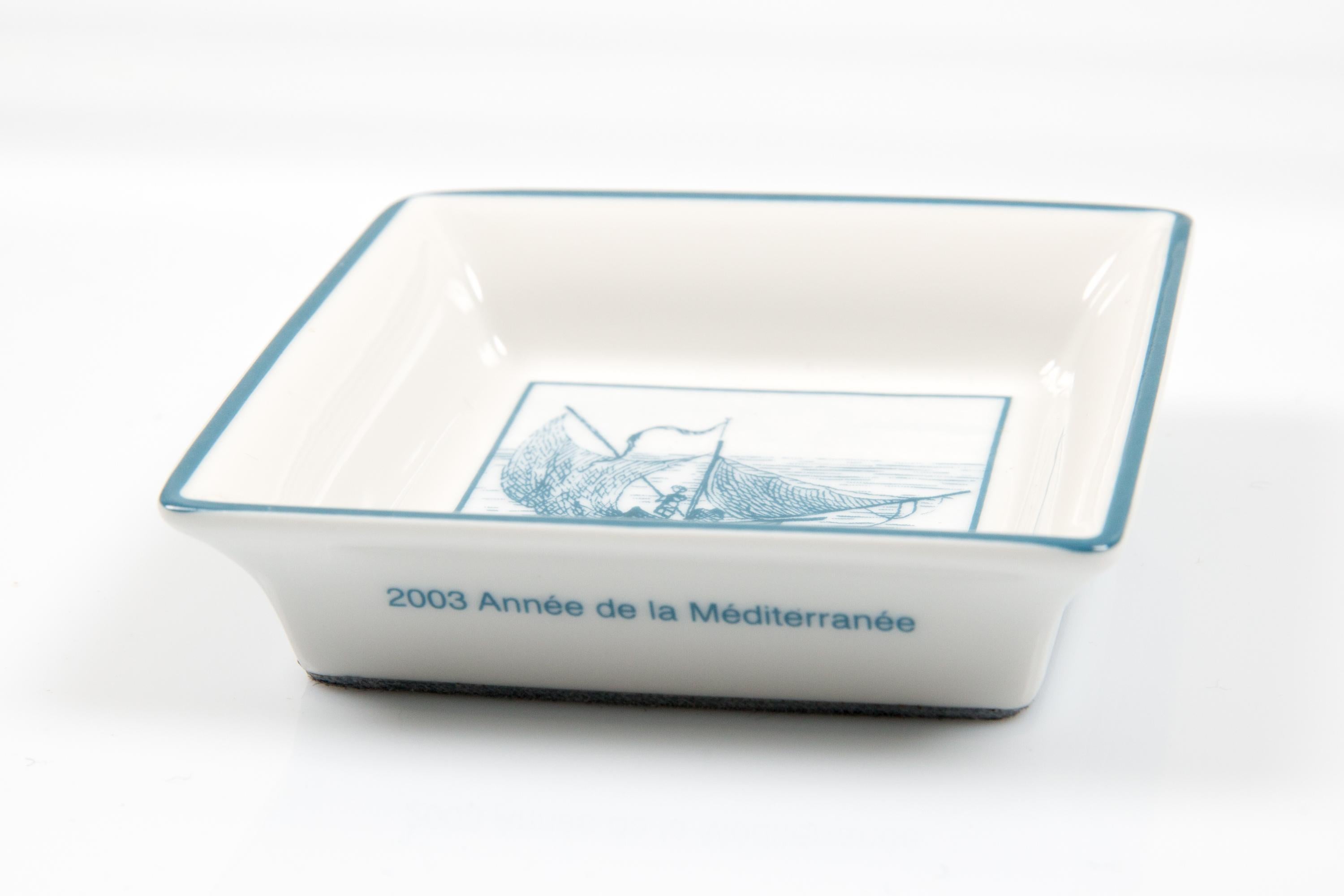 Hermes Blue 2003 Année de la Mediterranee Mini Organizer For Sale 1