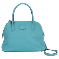 Hermès Blue Atoll Swift Bolide 27 Cm