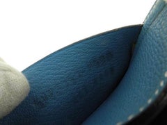 Hermès Blue Bifold 218459 Wallet