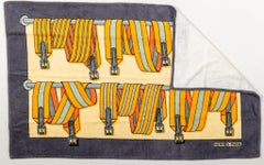 Serviette de plage vintage Hermes Blue Brides