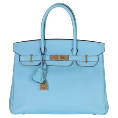 Hermès Blue Celeste Epsom Birkin 30 GHW