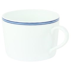 Vintage Hermès Blue Chain d'Ancre Mug Cup 58her723