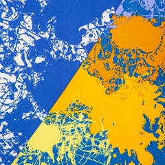 Hermes Blue Cheval Surprise Remix Silk Scarf