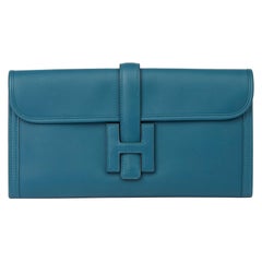 Hermès Blue Colvert Swift Leather Jige Elan 29