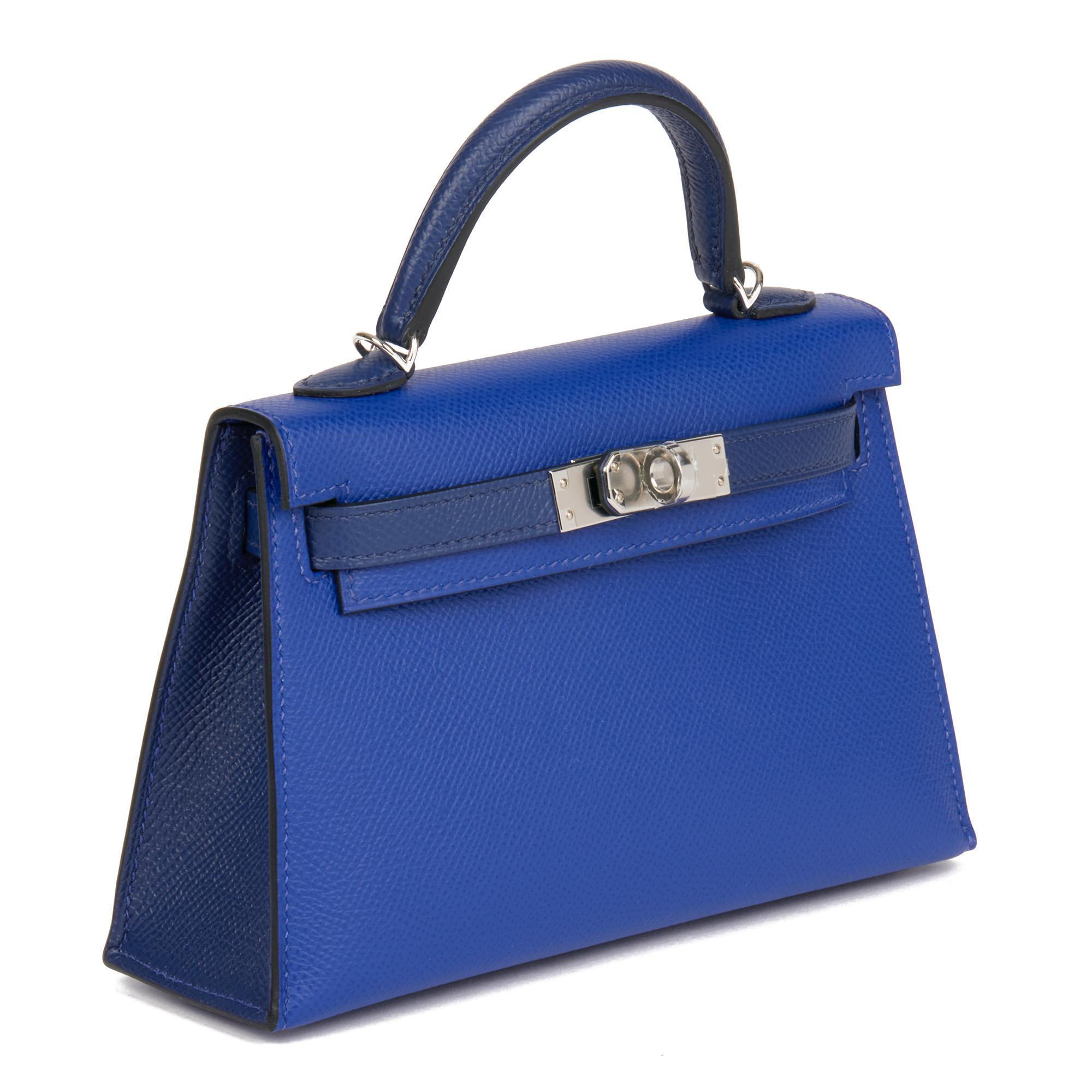 HERMÈS
Blue Electric & Blue Saphir Epsom Leather HSS Special Order Kelly 20cm II

Xupes Reference: JJLG083
Serial Number: Z
Age (Circa): 2021
Accompanied By: Hermès Dust Bag, Box, Care Booklet, Protective Felt, Shoulder Strap, Invoice
Authenticity