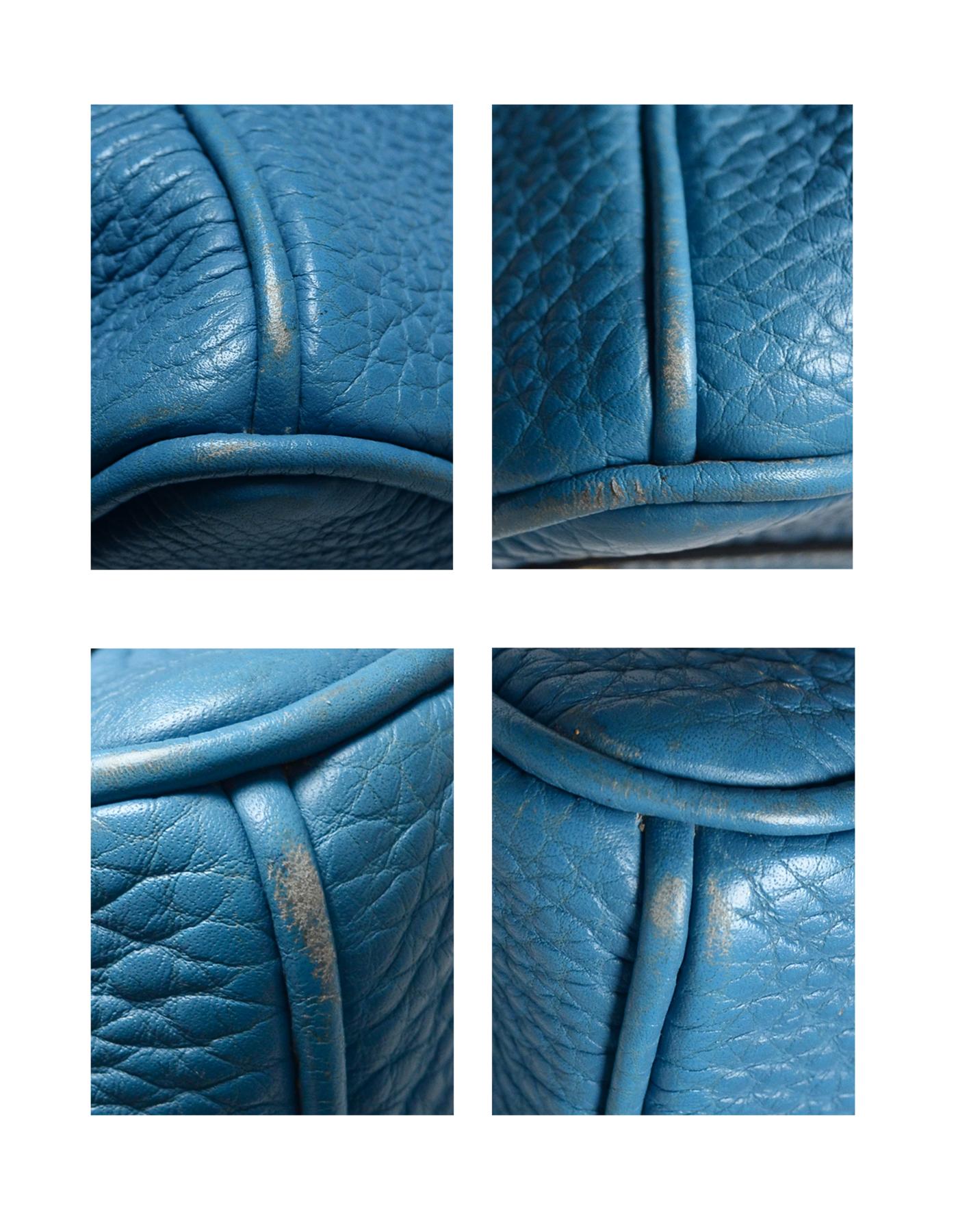 Hermes Blue Jean 30cm Birkin Bag 2