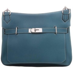 Hermès Blue Jean Taurillon Clemence Jypsiere 34