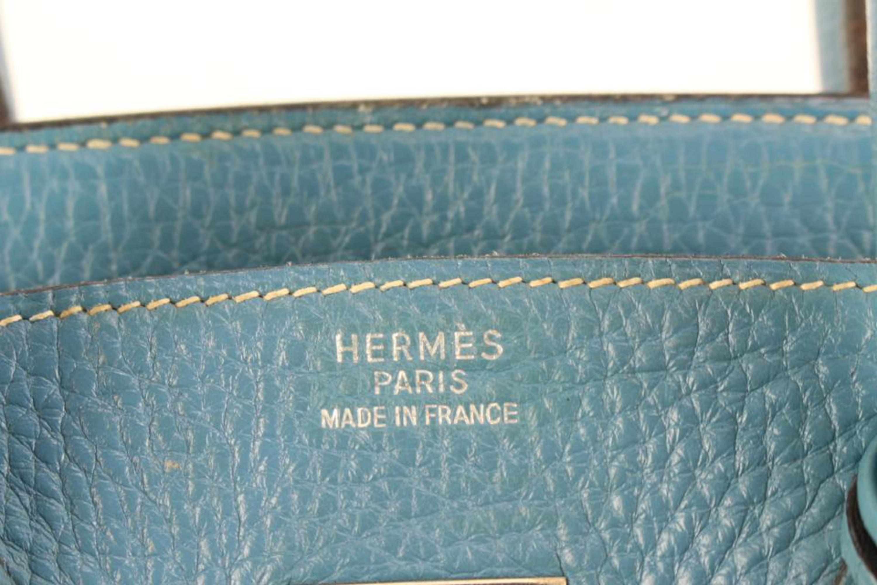 Hermès Blue Jean Togo Leather Birkin 35 31h427s 2