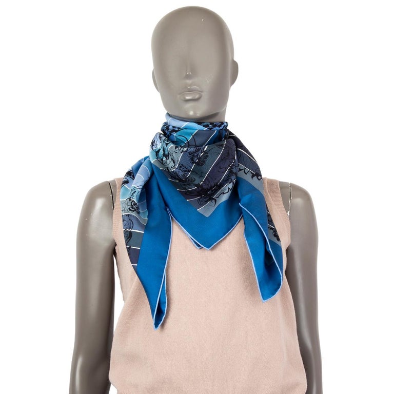 Blue & Red Jungle Love Rainbow 45 Scarf main image 1
