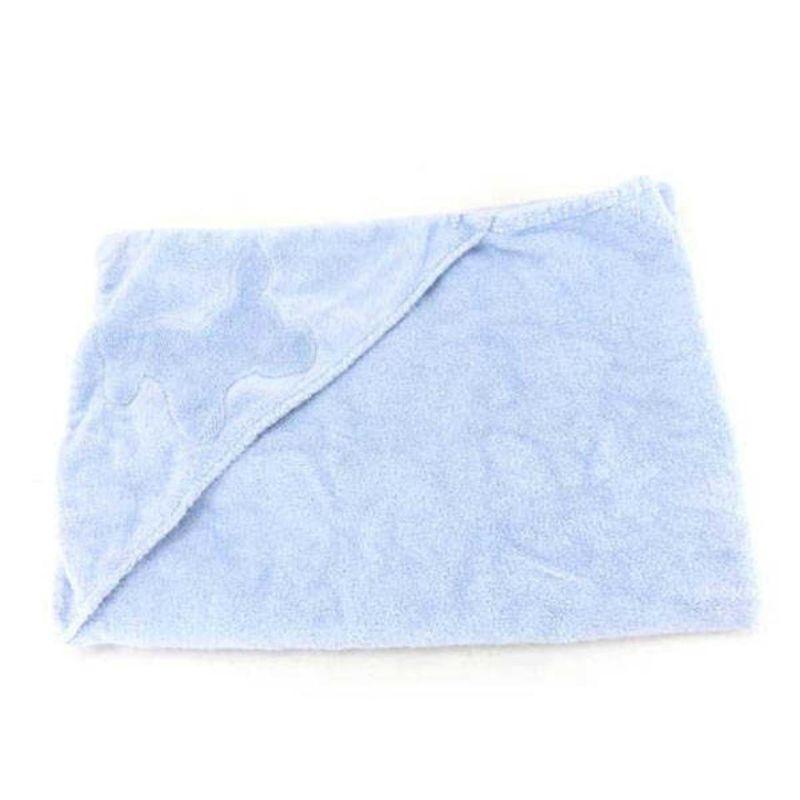 Hermès Blue Light Horse Logo Towel 232502 For Sale 7