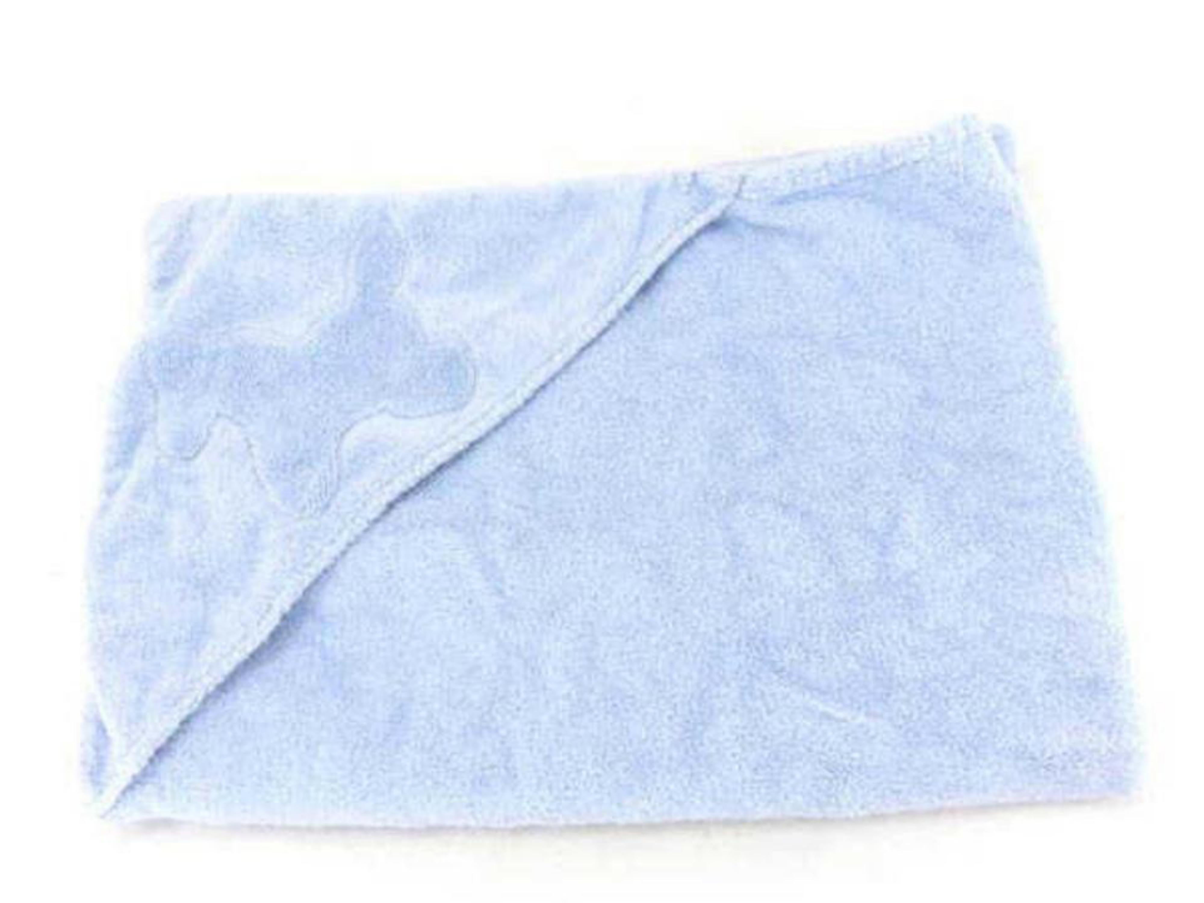 Hermès Blue Light Horse Logo Towel 232502 For Sale 7