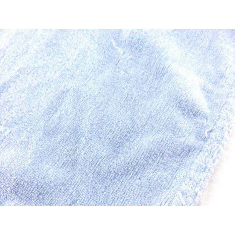 Hermès Blue Light Horse Logo Towel 232502 For Sale 2