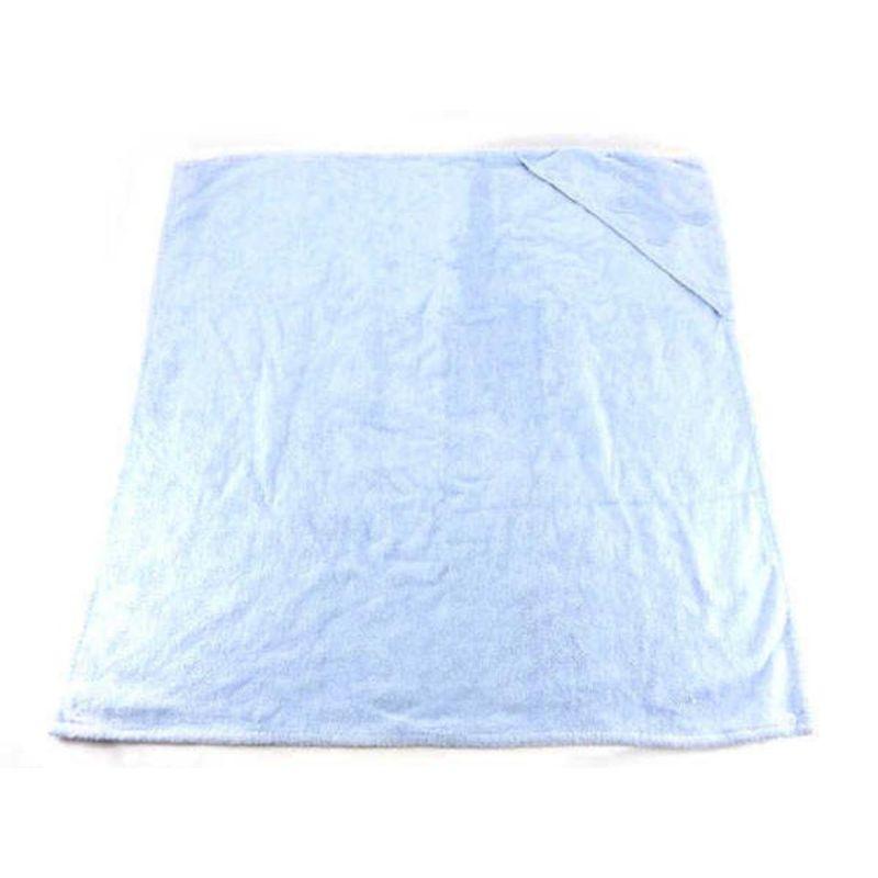 Hermès Blue Light Horse Logo Towel 232502 For Sale 4