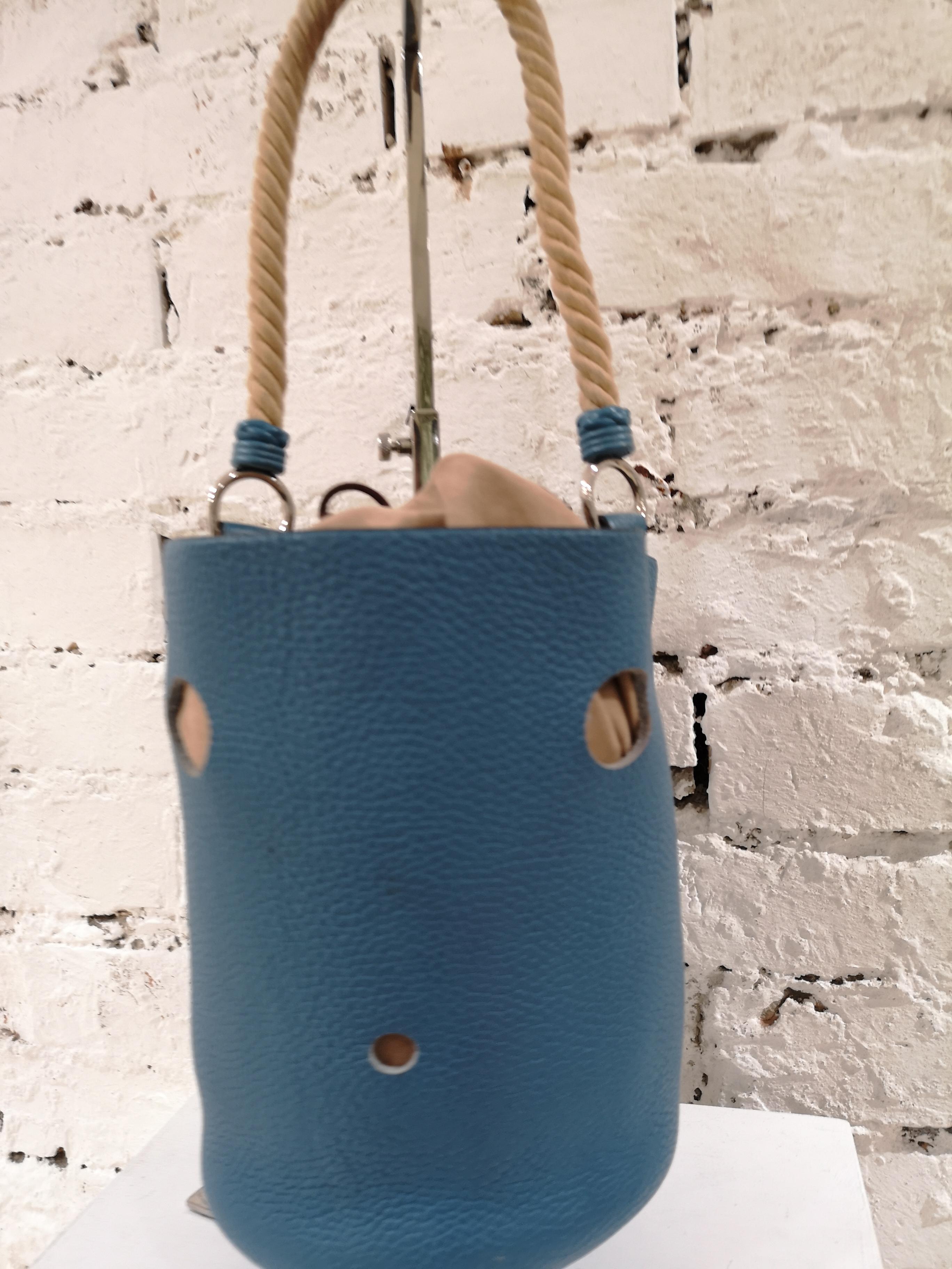 Hermes Blue Mangeoire Bag 7