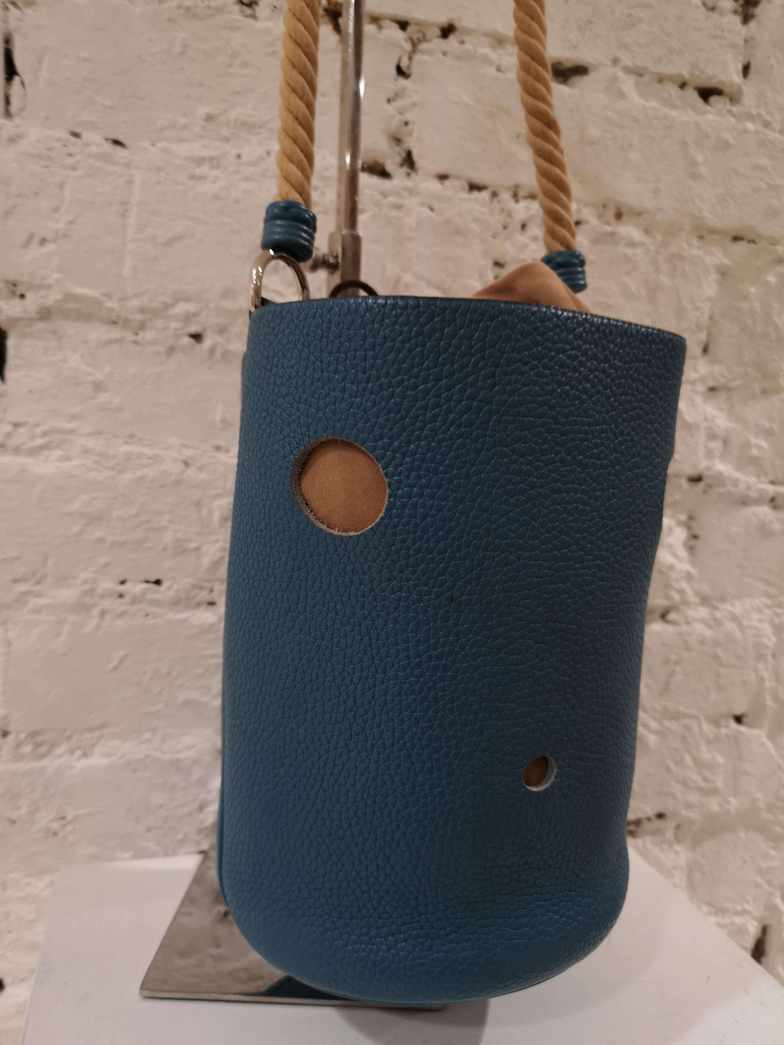 Hermes Blue Mangeoire Bag 12