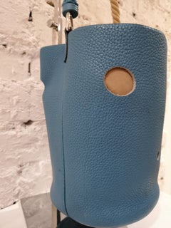 Hermes Blue Mangeoire Bag