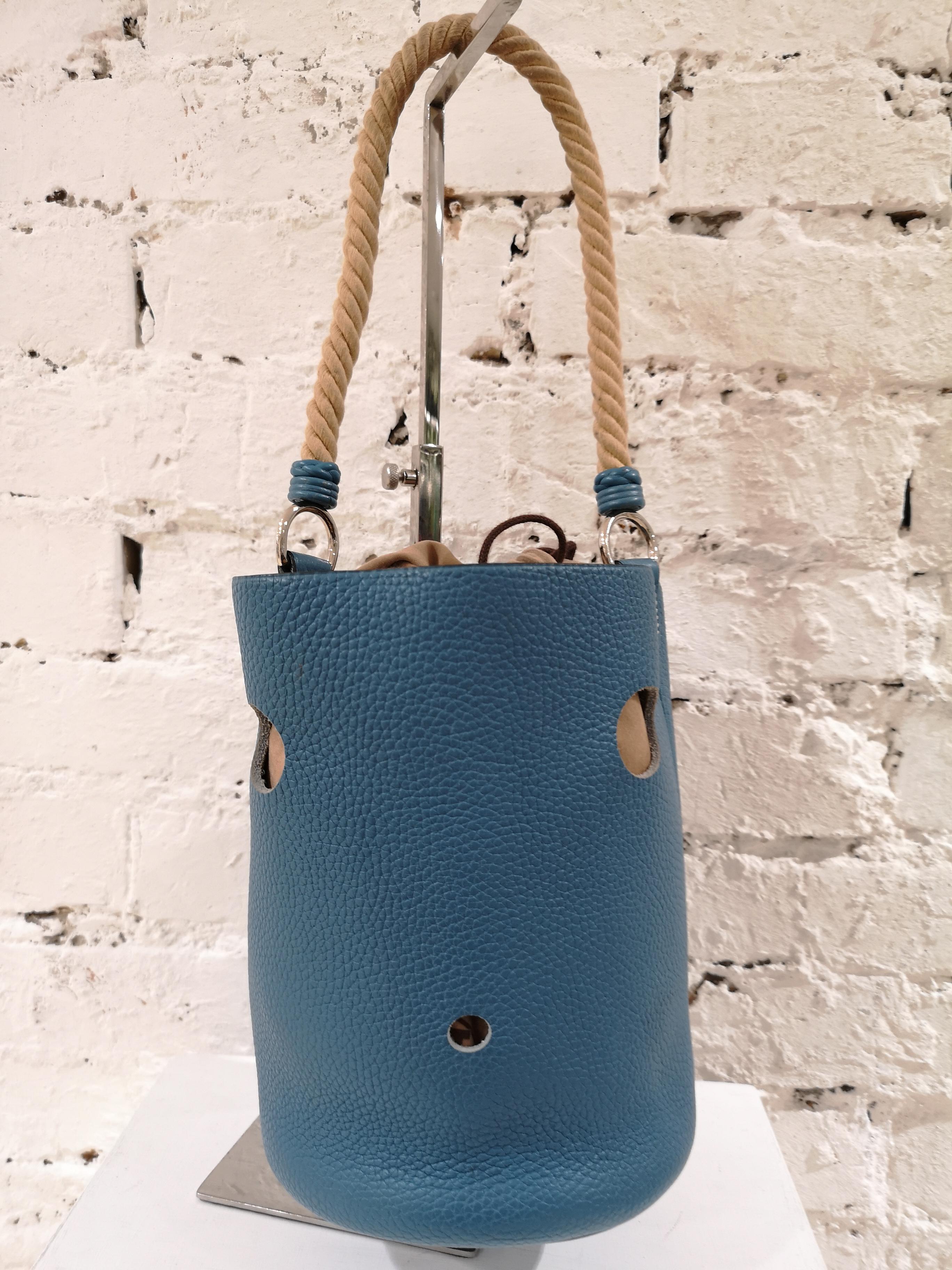 Hermes Blue Mangeoire Bag 2