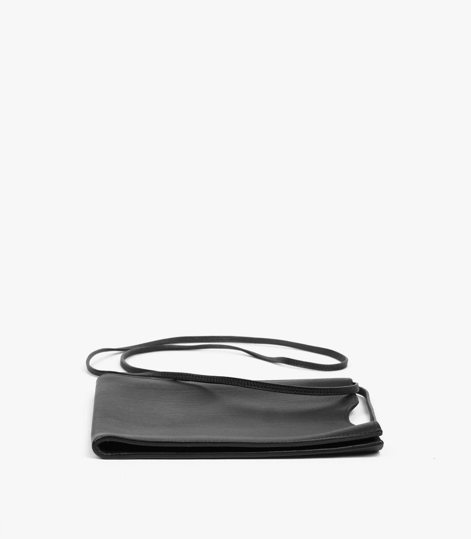 Women's or Men's Hermès Blue Marine Swift Leather Vintage Onimetou PM For Sale