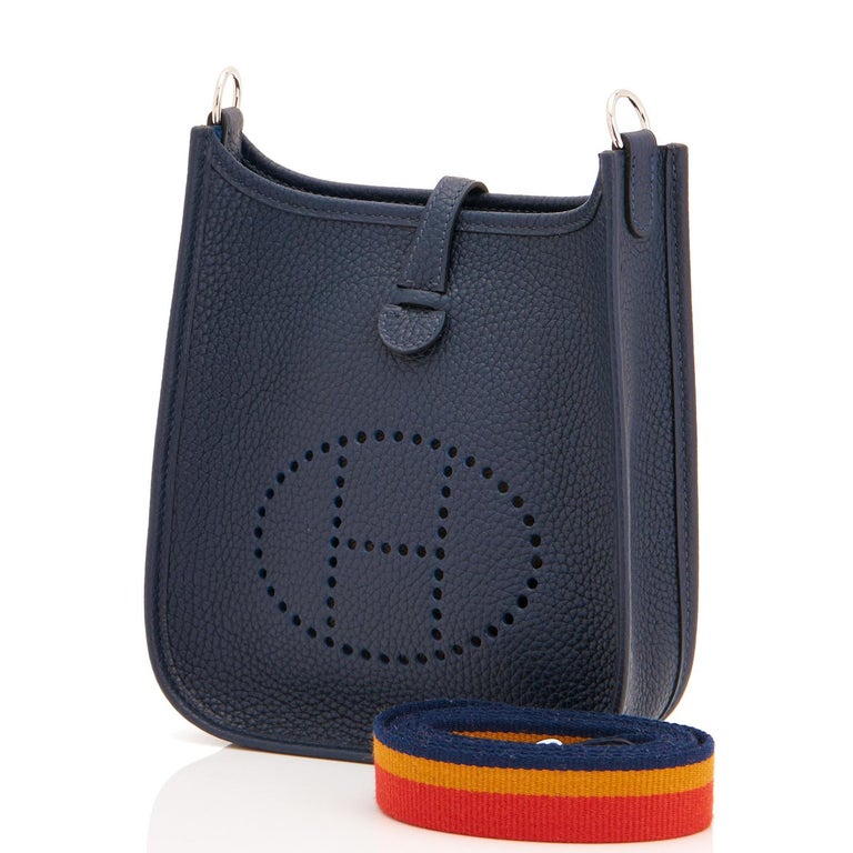 Hermes Black Evelyne PM Cross-Body Messenger Bag Chic - Chicjoy