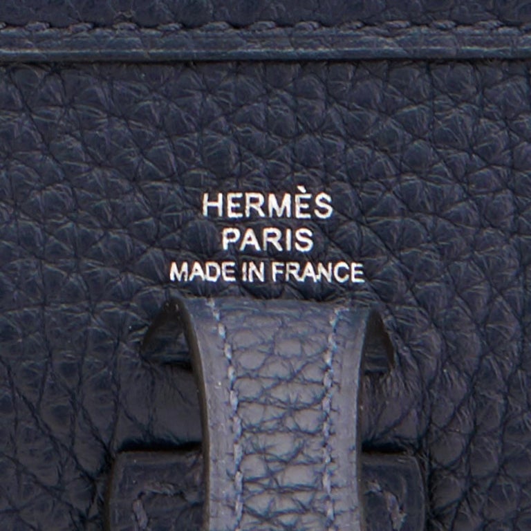 Hermès Evelyne TPM Shoulder Messenger Blue Electric Leather Cross Body Bag main image 1