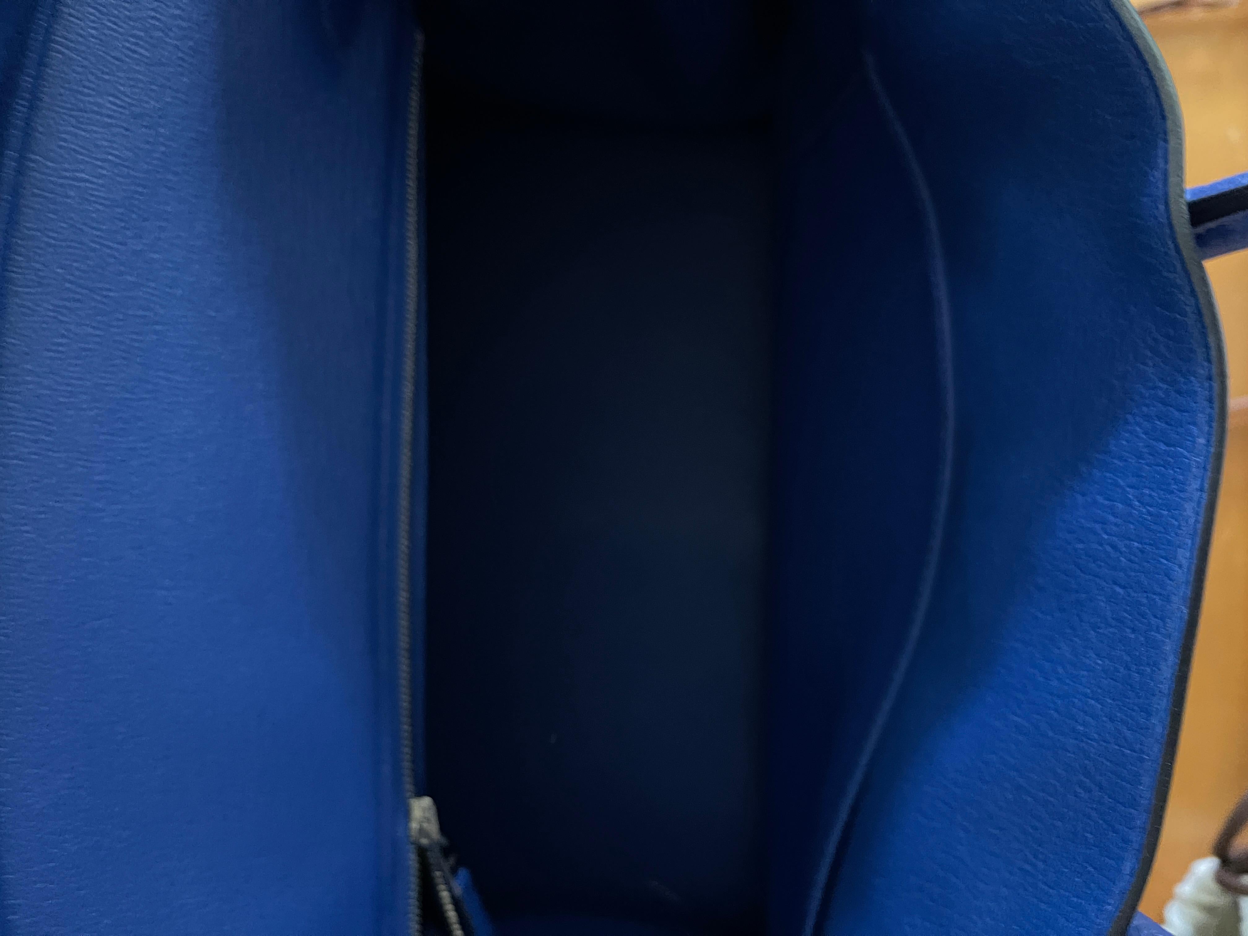 Hermes Blue Royal Birkin 30cm Togo Palladium Hardware U 2022 2