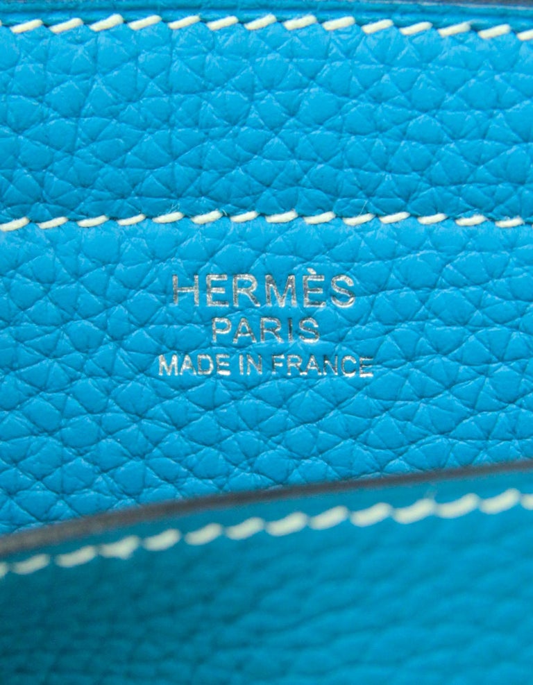 HERMES Taurillon Clemence Cabasellier 31 Craie 1203406