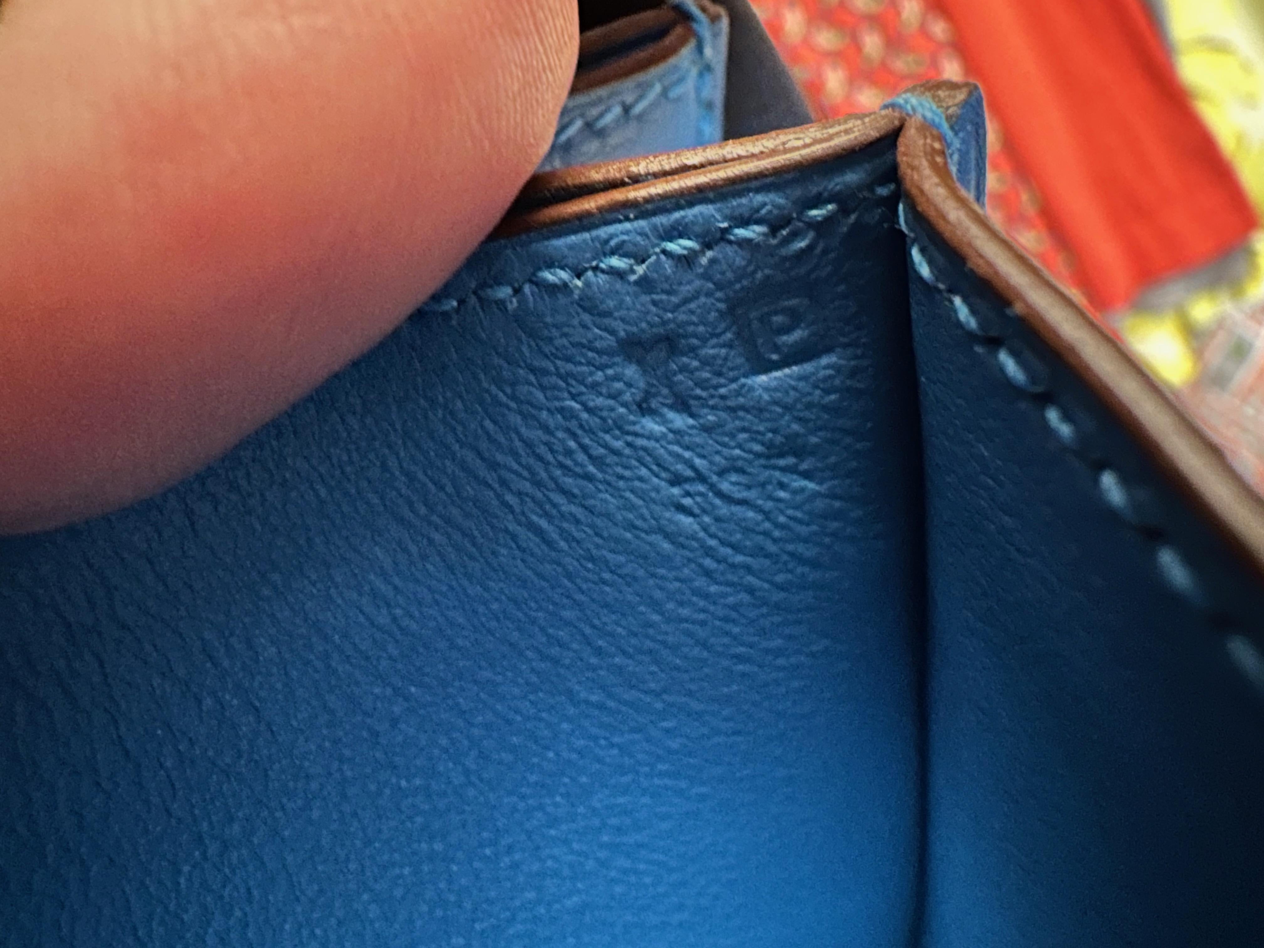 Hermès Blue Thalassa Crinoline and Blue Mykonos Limited Edition Constance 23 Bag 11