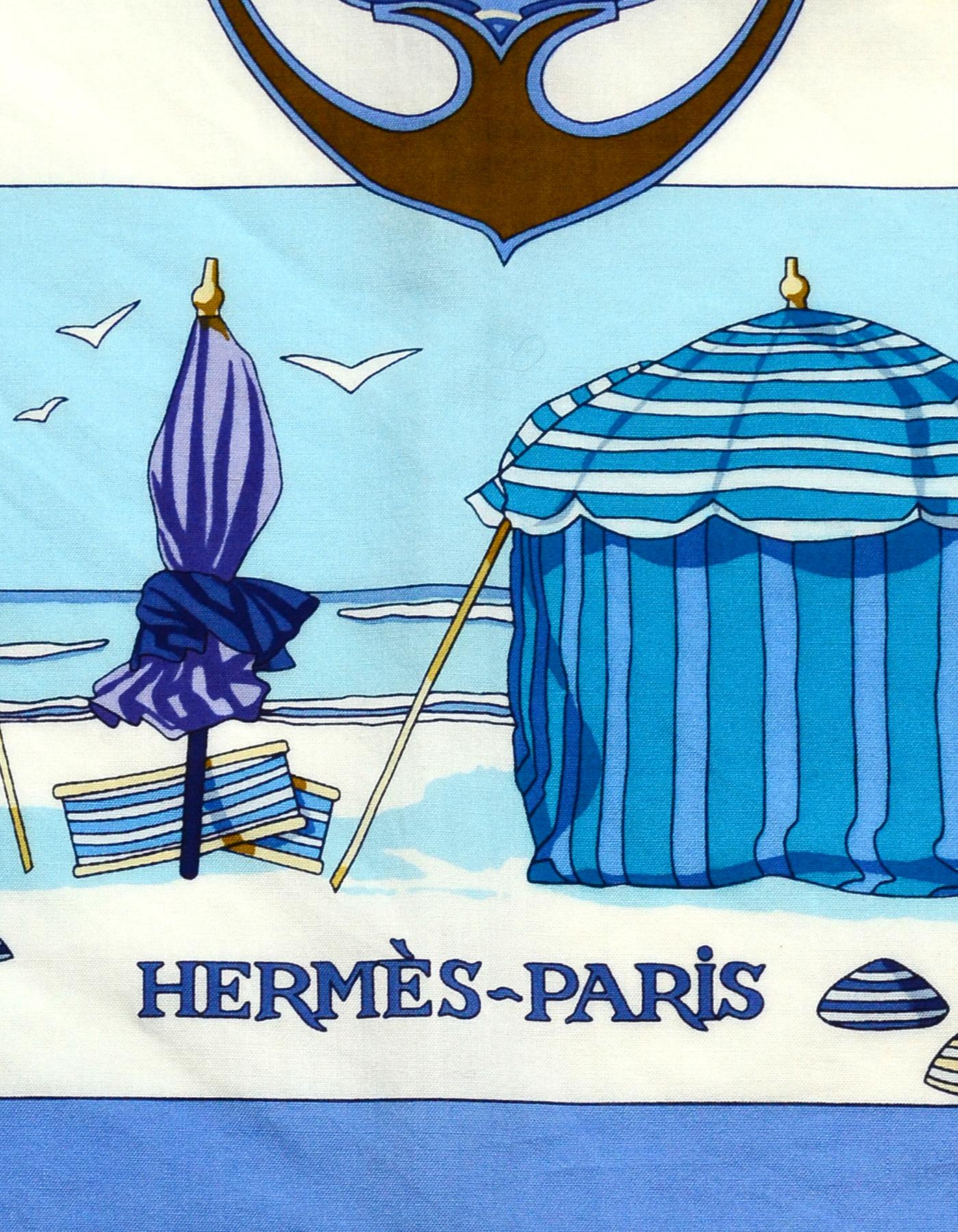 Hermes Blue White 