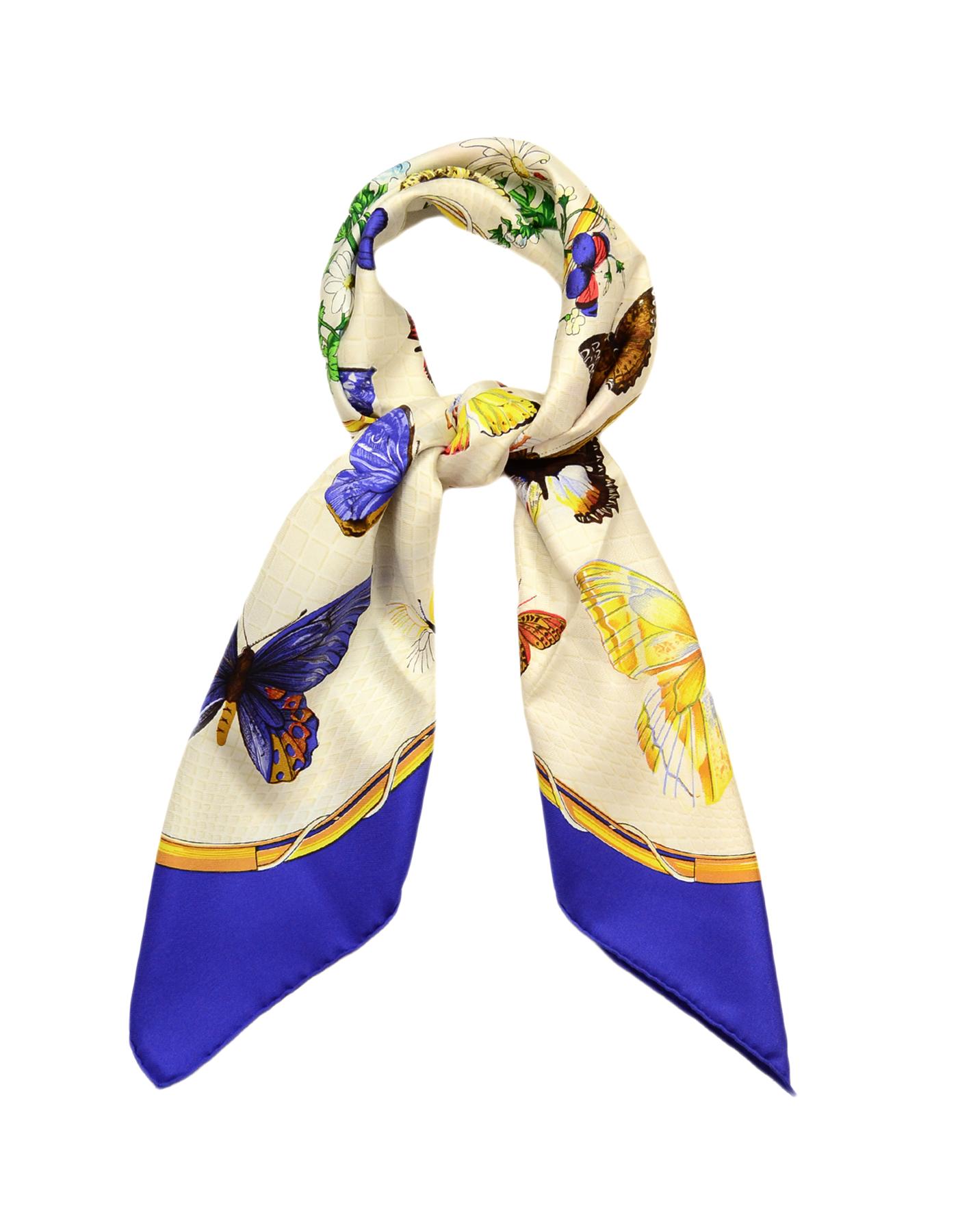 hermes butterfly scarf