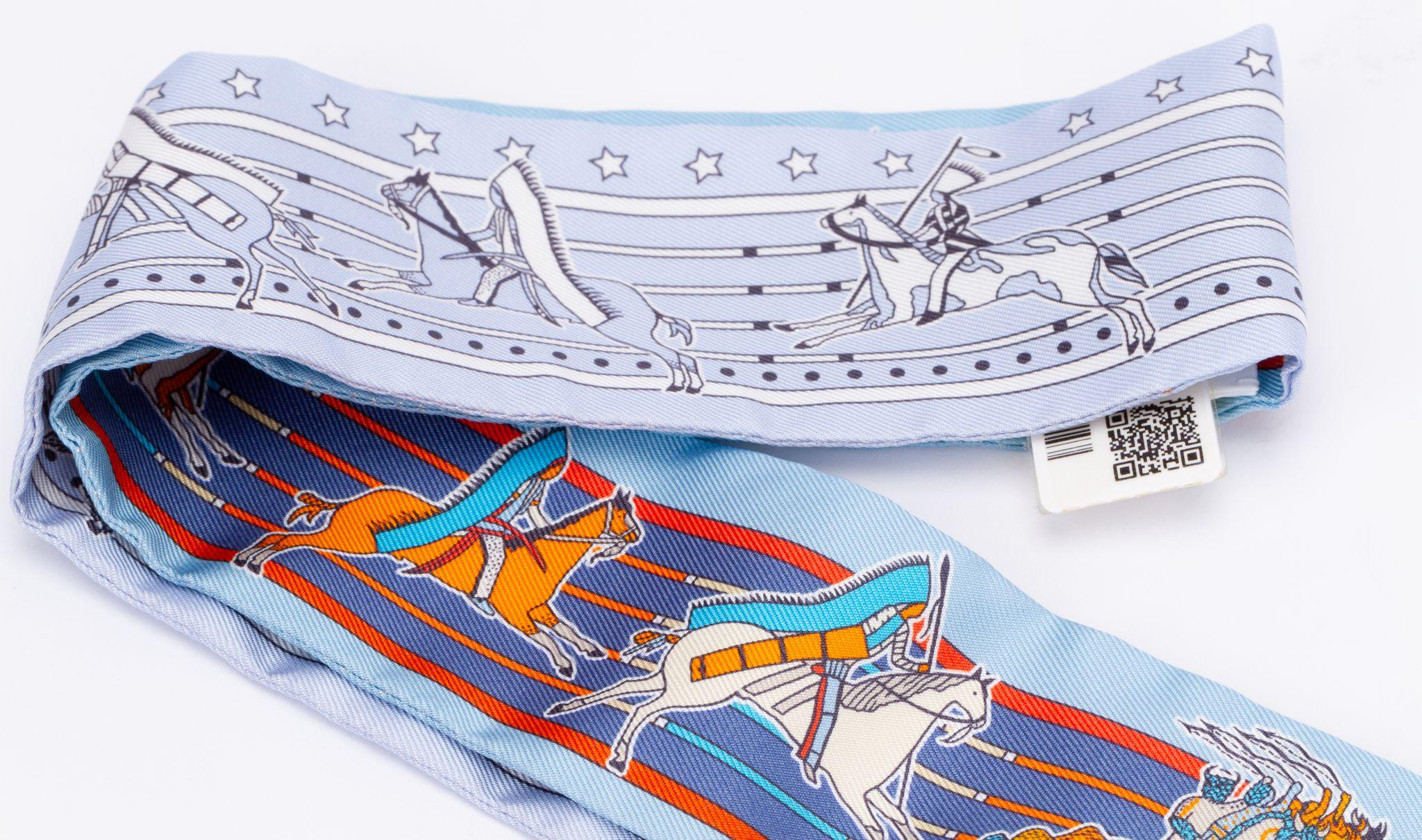 Brown Hermès BN Collectible Kachinas Twilly For Sale