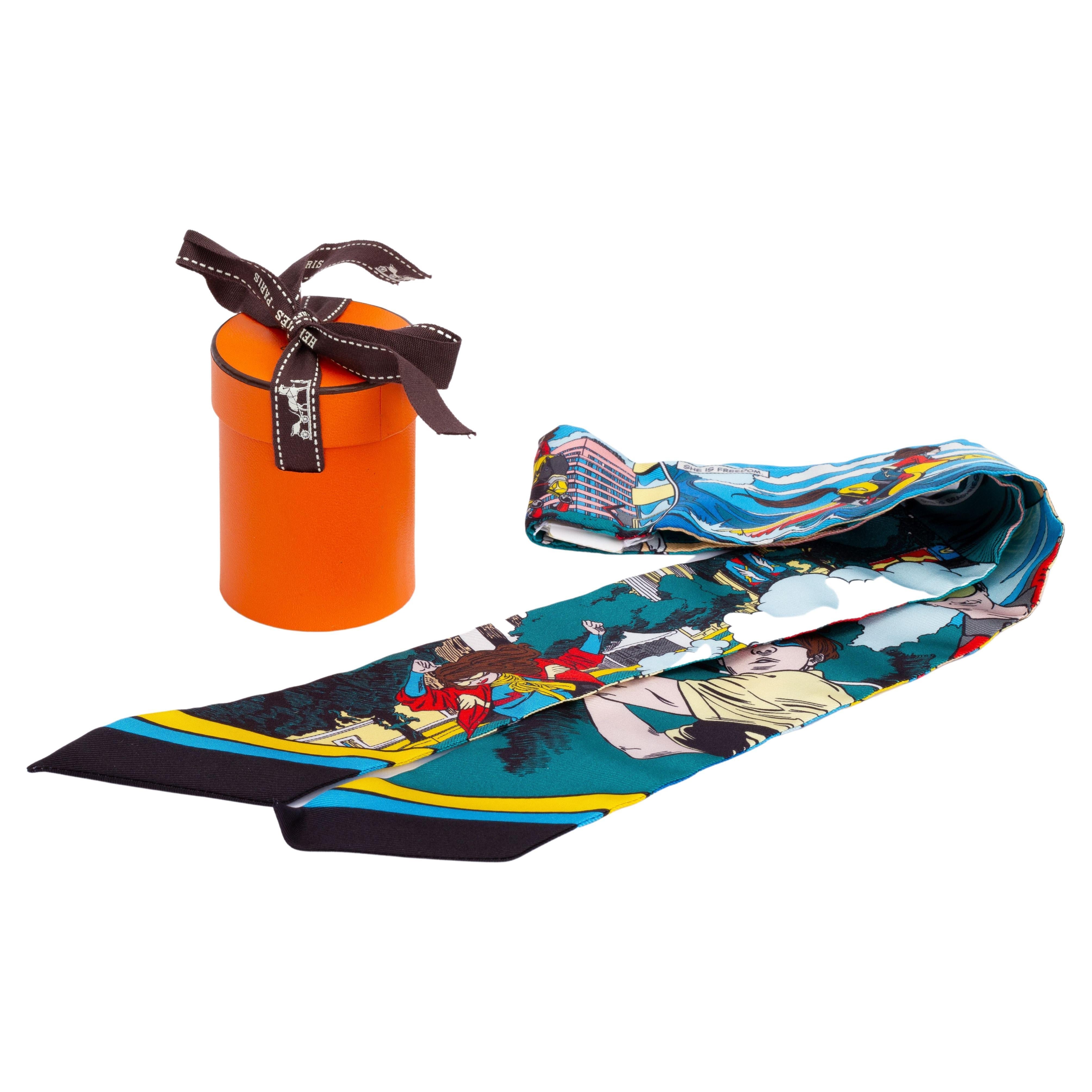 Hermès BN Wonderwoman Comic Twilly im Angebot