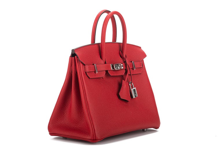 Review of Birkin 25cm Rouge Casaque Togo Bag : r/DesignerReps