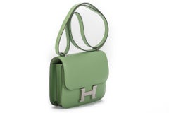 Hermes BNIB Constance 18 Vert Criquet