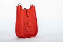 Hermès BNIB Mini Evelyne Capucine Gold